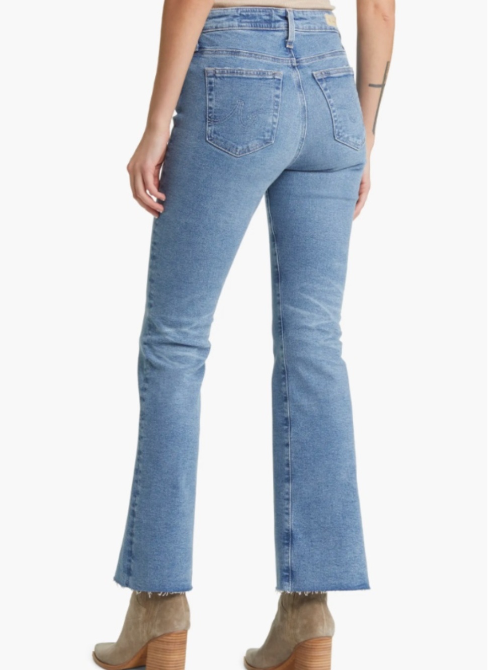 AG Farah High Rise boot cut jeans, 30, CB2650 - Picture 3 of 6